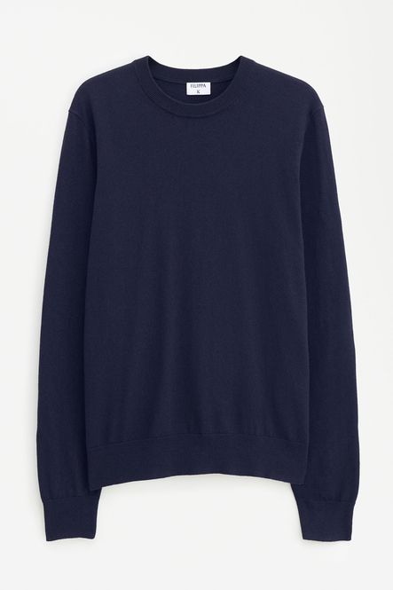 Hovedbilde COTTON MERINO SWEATER Navy