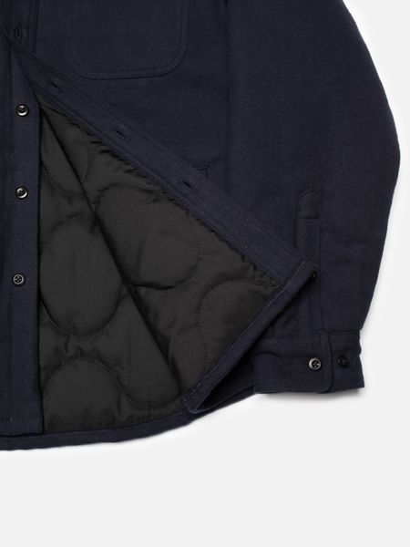 Hovedbilde GLENN PADDED SHIRT FLANNEL Blueberry