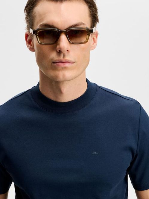 Hovedbilde ACE MOCK NECK T-SHIRT JL Navy