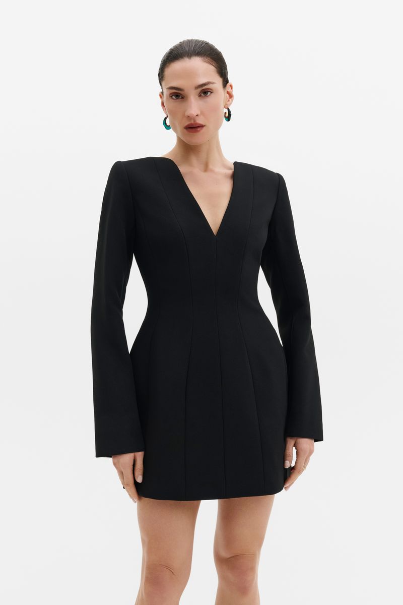 NINNI MINI DRESS Black