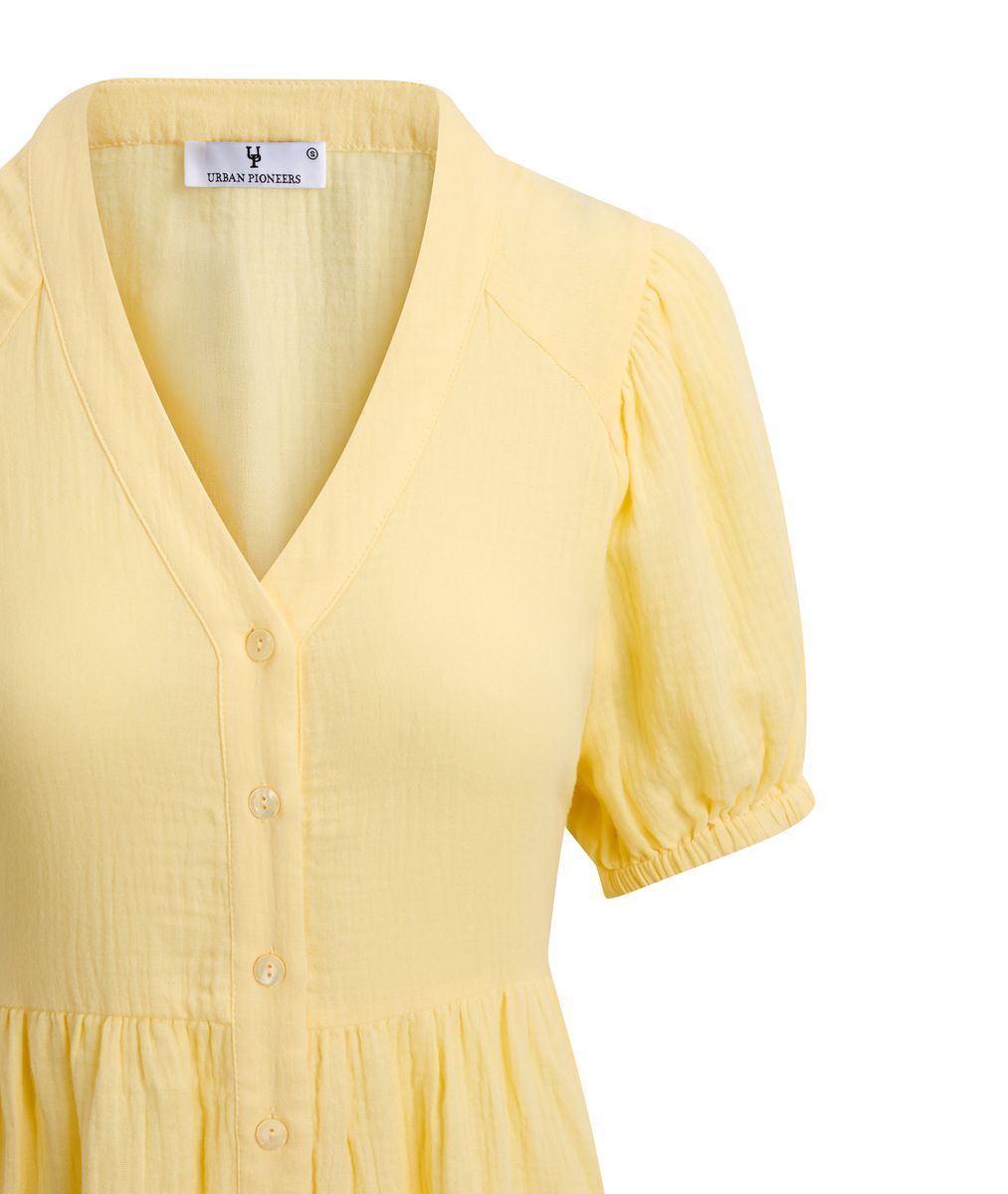 NISSI DRESS Pastel Yellow