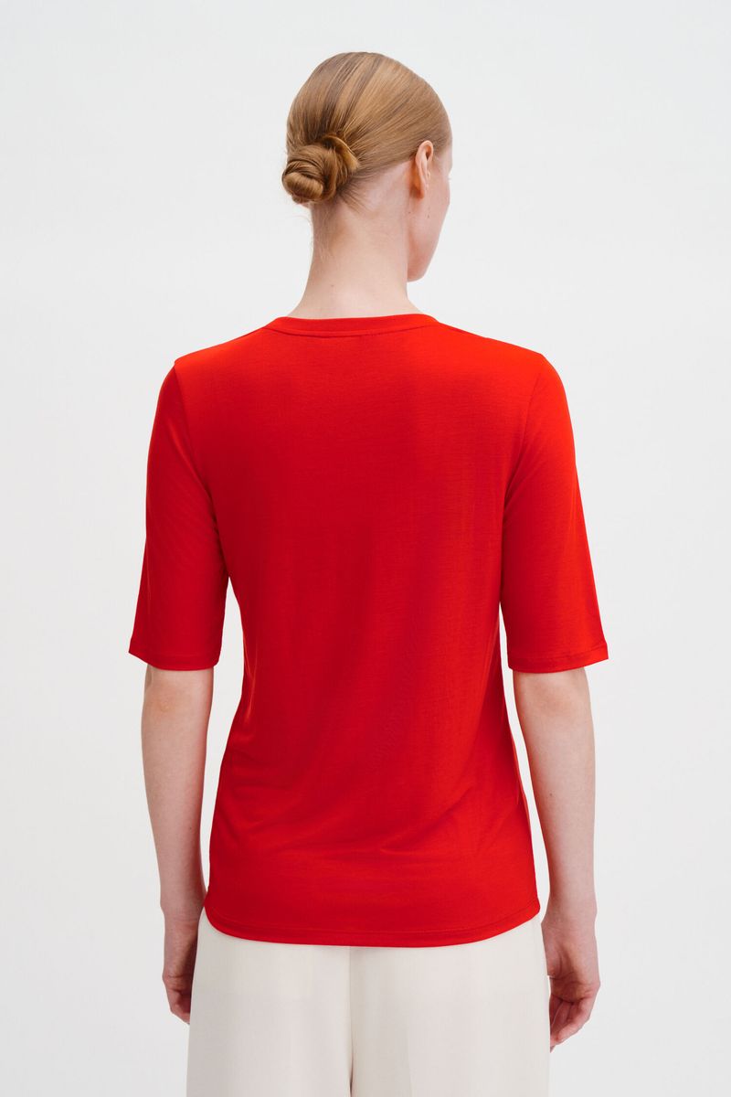 ELENA TEE Bright Red