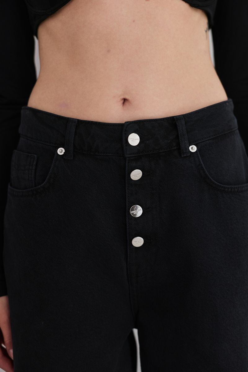 LOOSE PANTS Black