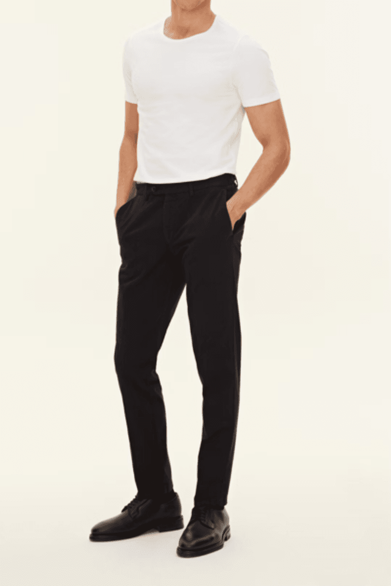 DANWICK TROUSERS Navy Sea Blue