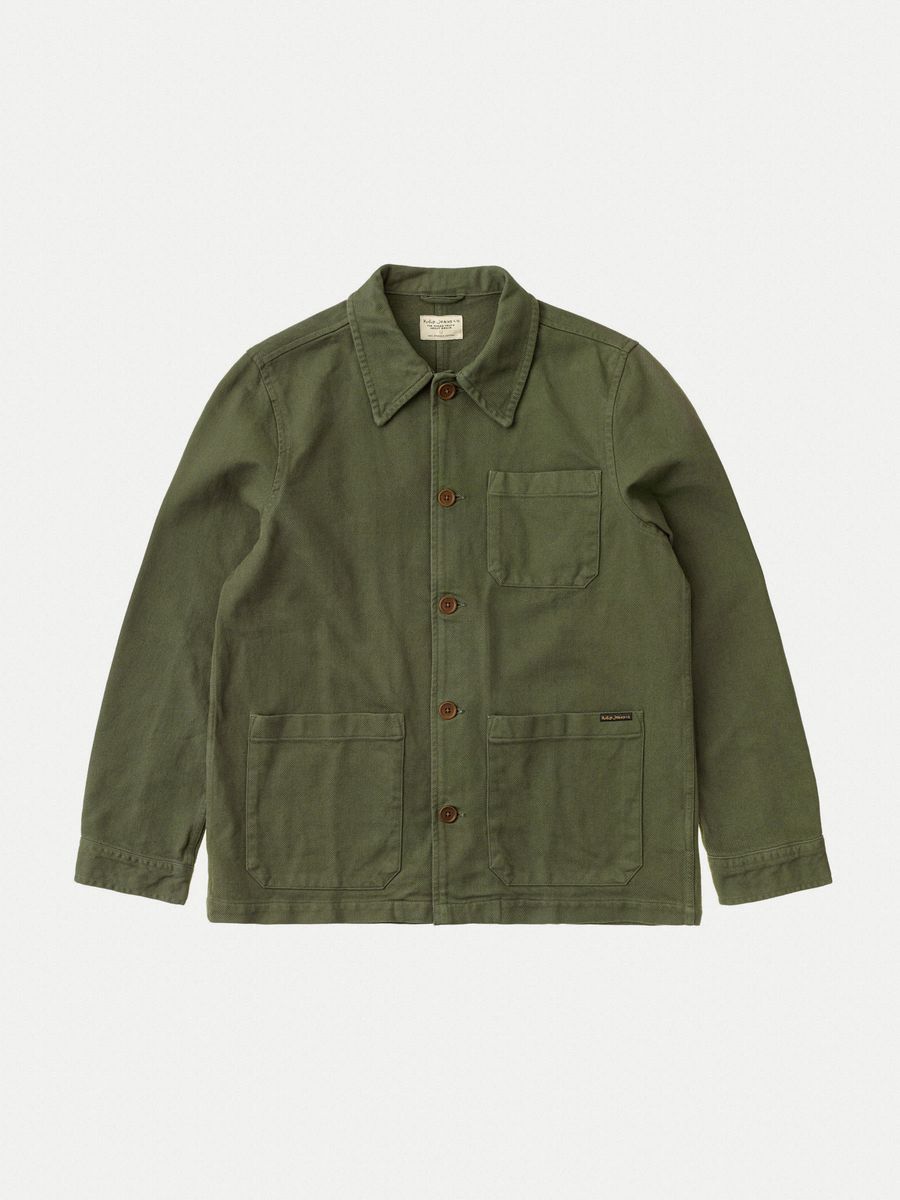 BARNEY WORKER JACKET Olive