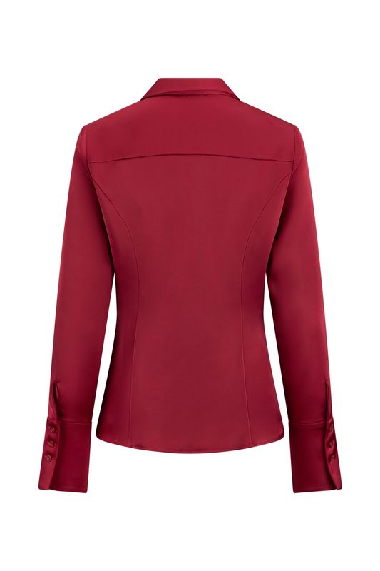 JACINDA SHIRT Rumba Red