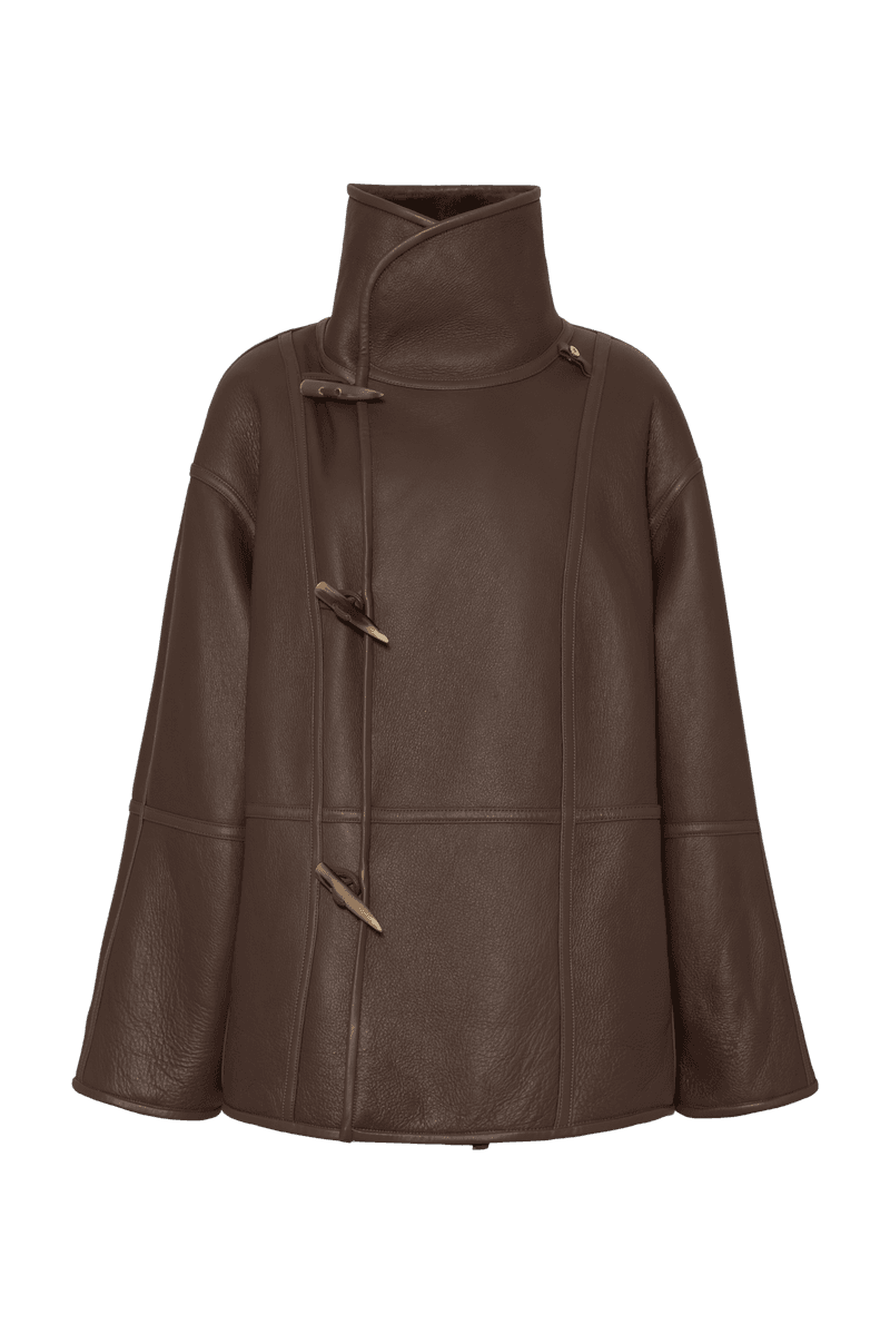 HAWK JACKET MIDI Cacao