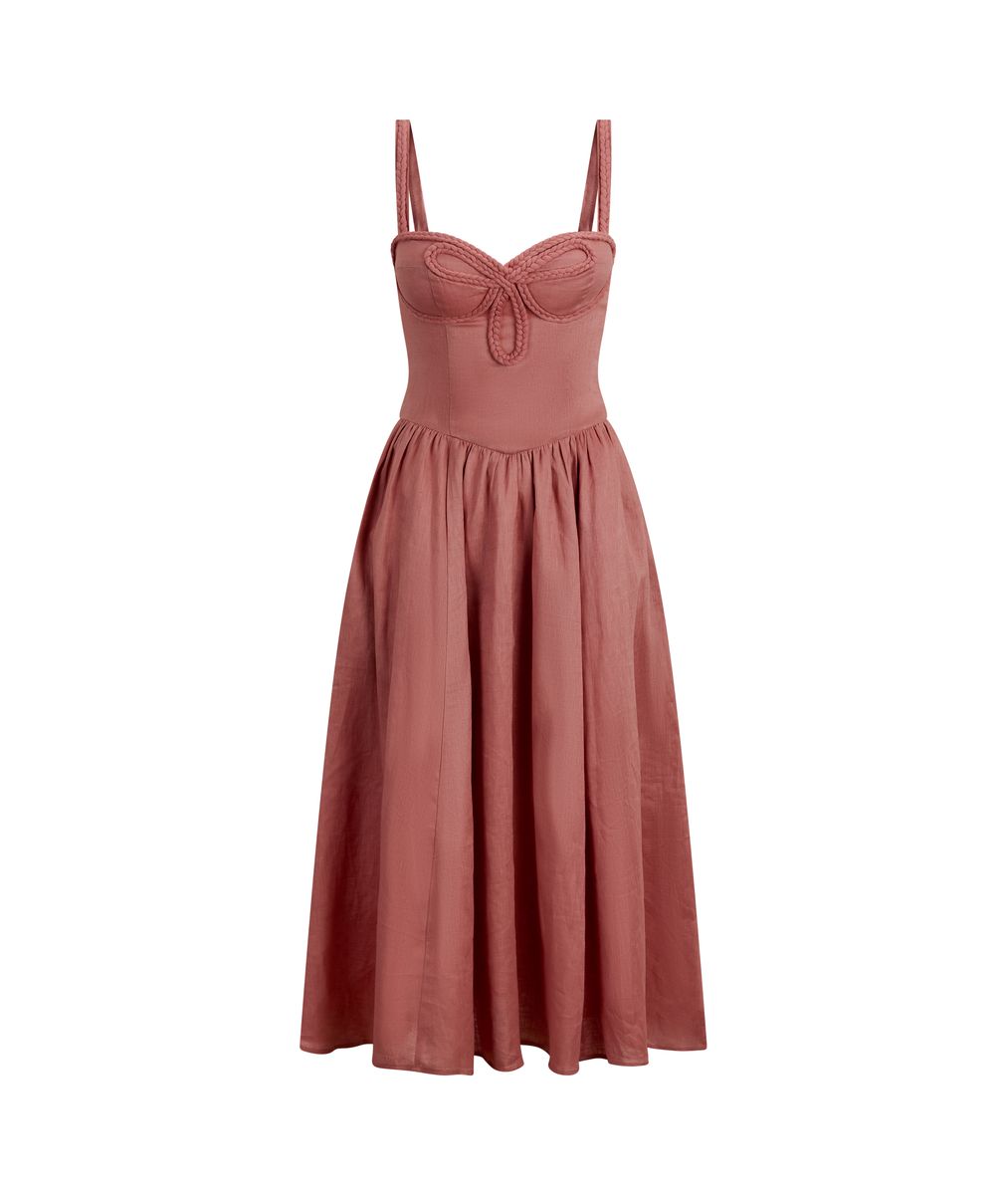 ZELMIRA KJOLE Gammelrosa