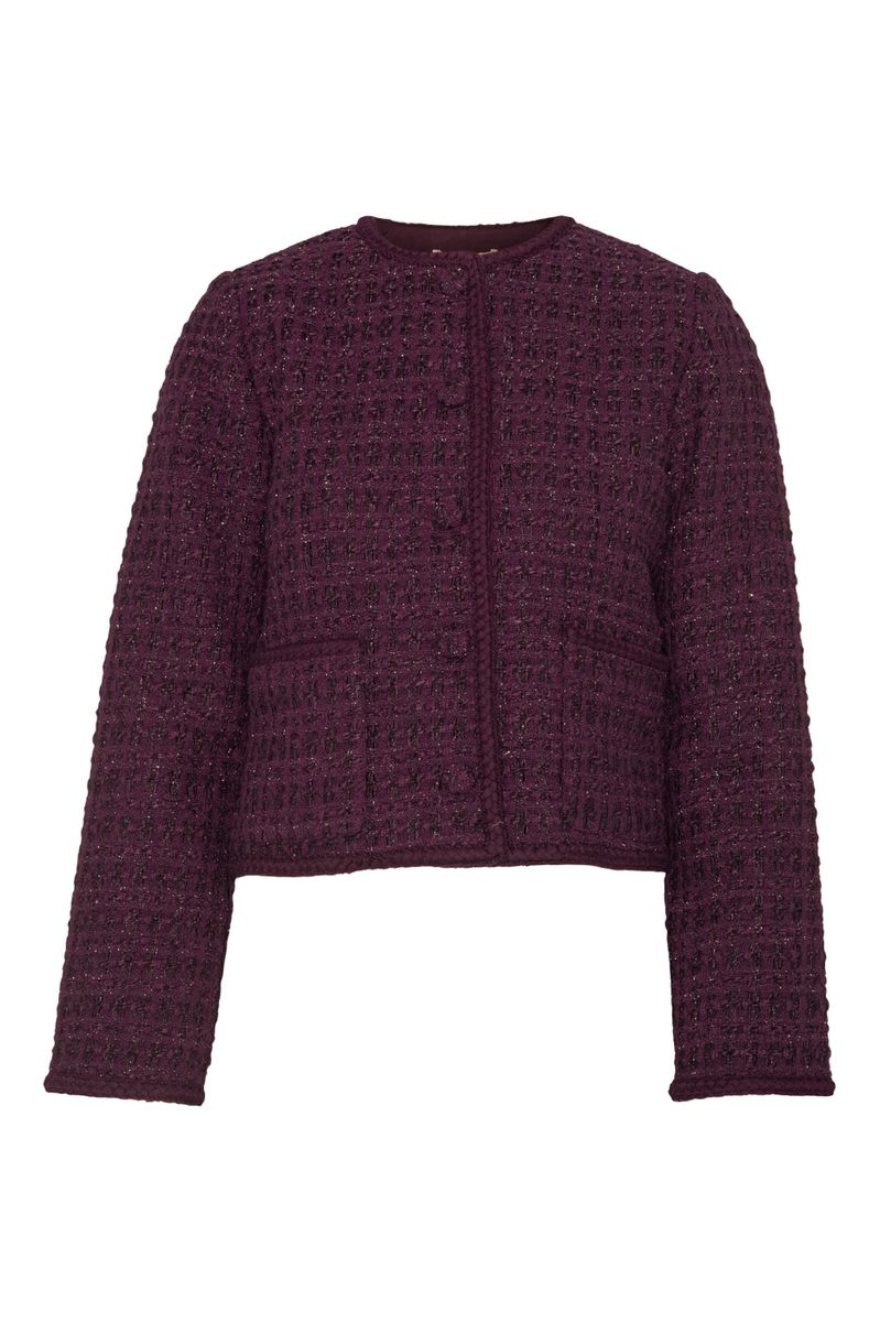 LILY JACKET Burgundy