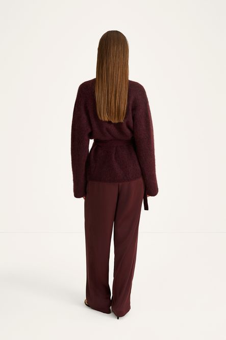 Hovedbilde MEIKE TROUSERS Bordeaux