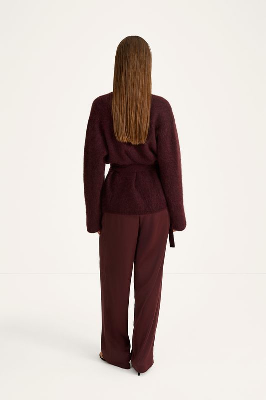 MEIKE TROUSERS Bordeaux