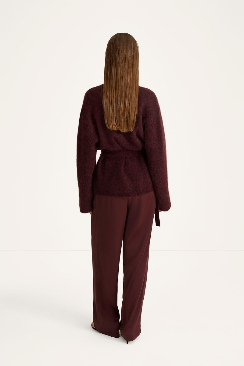 MEIKE TROUSERS Bordeaux