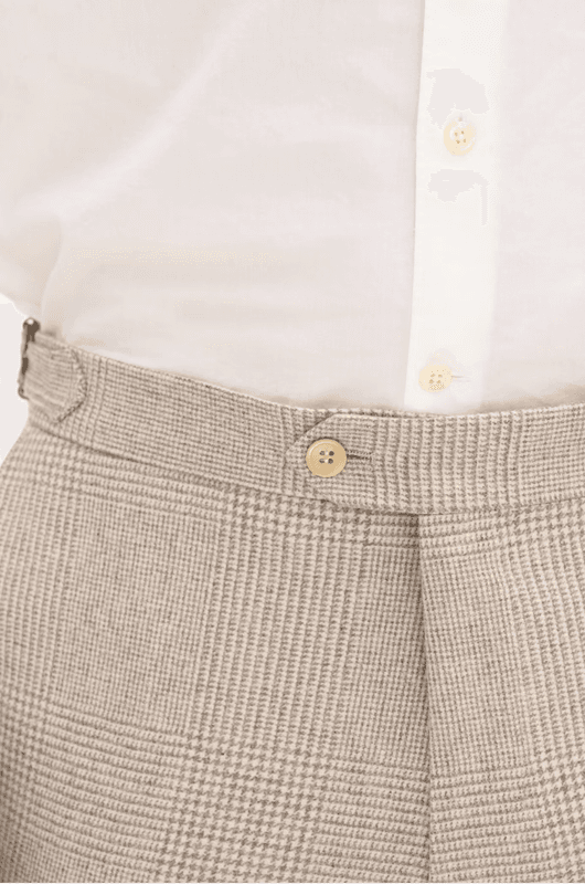 DANDY SIDE ADJUSTER TROUSERS Brick Beige